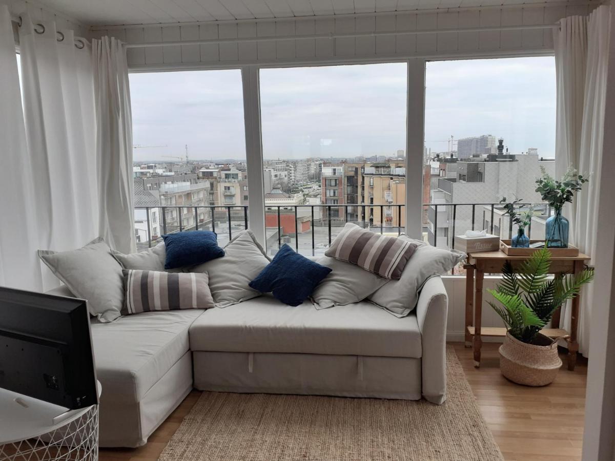 Gezellig Centraal Gelegen Penthouse Oostende Apartman Kültér fotó