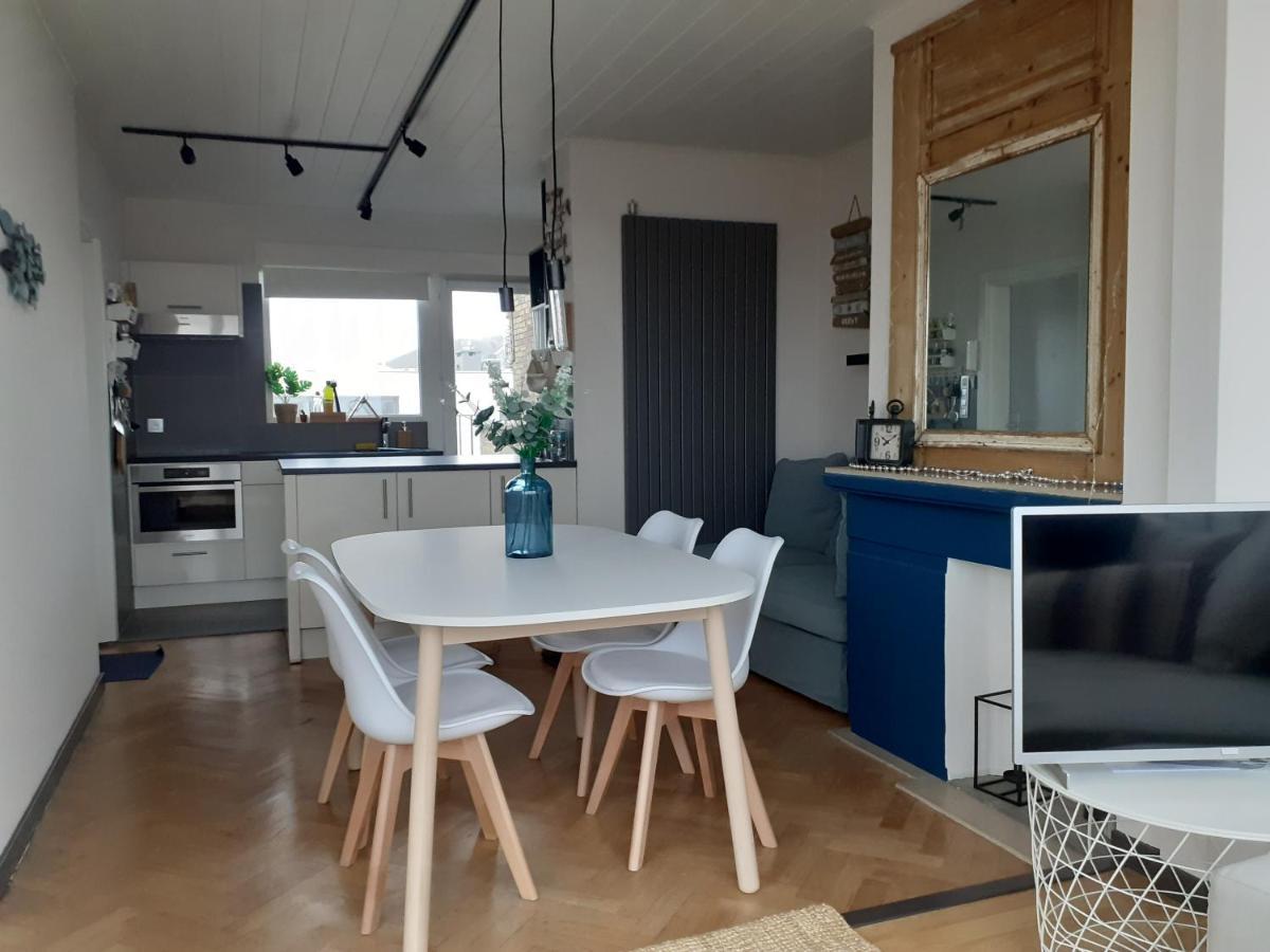 Gezellig Centraal Gelegen Penthouse Oostende Apartman Kültér fotó