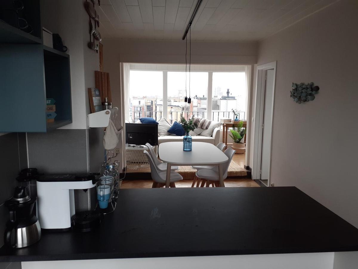 Gezellig Centraal Gelegen Penthouse Oostende Apartman Kültér fotó