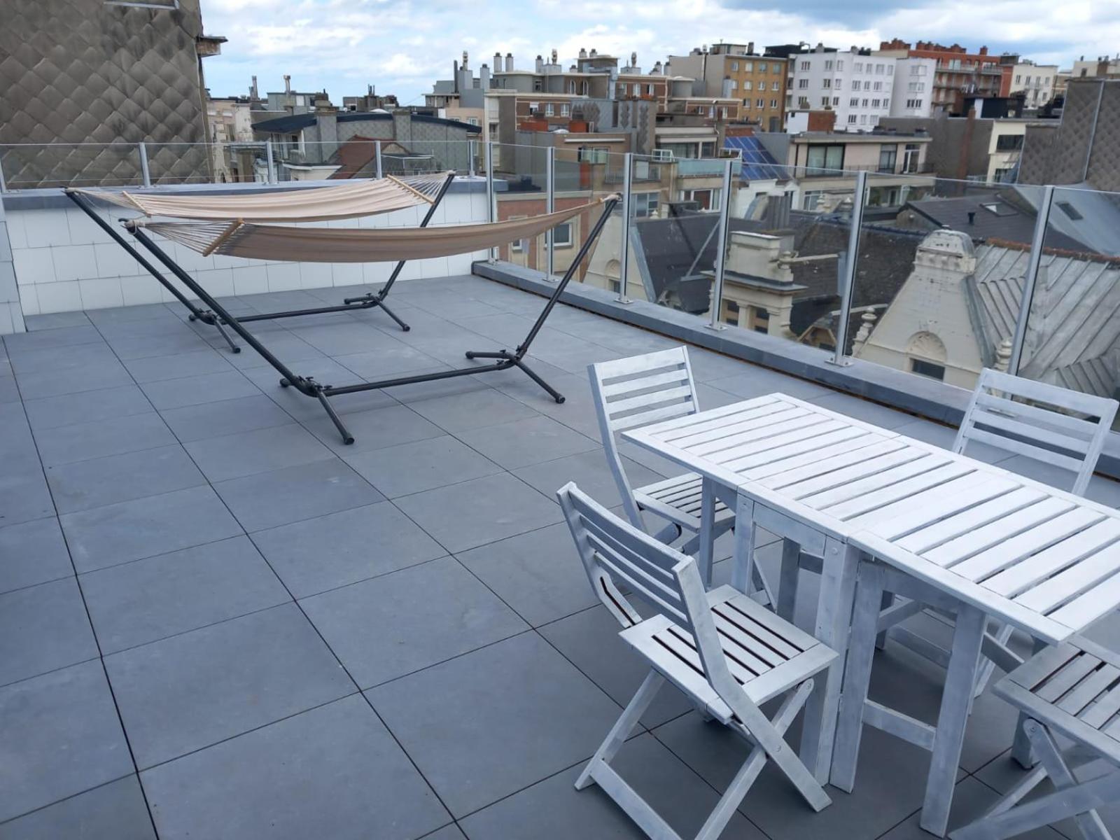 Gezellig Centraal Gelegen Penthouse Oostende Apartman Kültér fotó